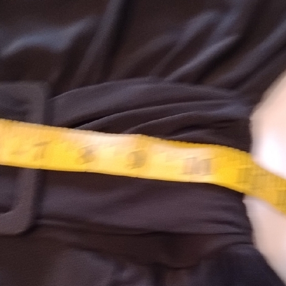 Fashion Nova Woman's Black One Sleeve Belted Mesh Jumpsuit, Size M - Picture 10 of 13